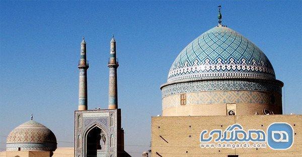 مسجد جامع کبیر یزد ، بلندترین مناره ها در دنیا